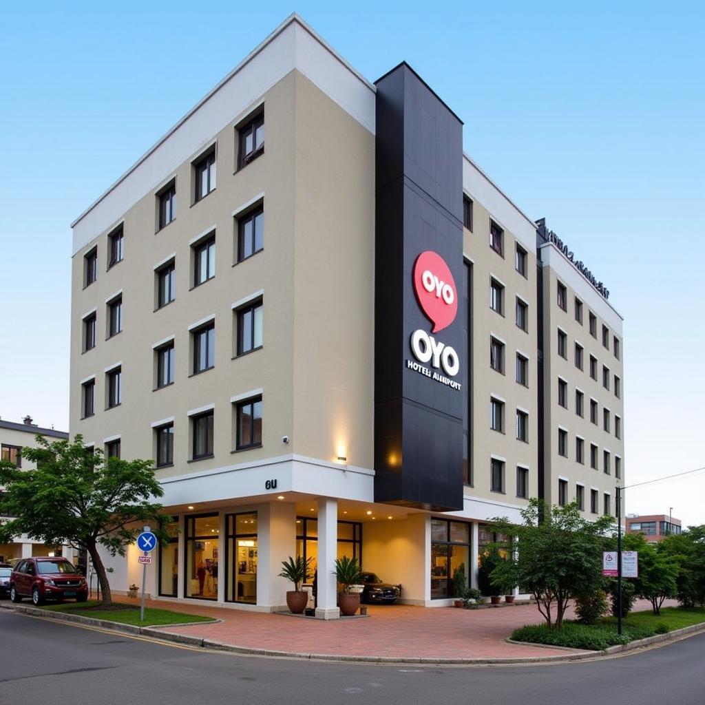 OYO Hotel Exterior Near Kolkata Airport