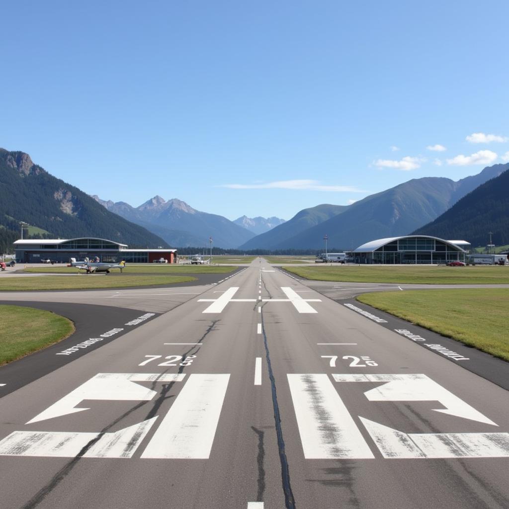 Pakyong Airport Runway and Terminal: A modern facility amidst the mountains