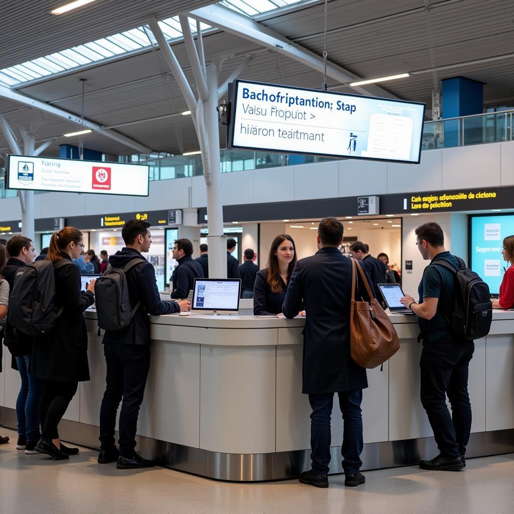 Navigating Paris CDG Airport Information Desk