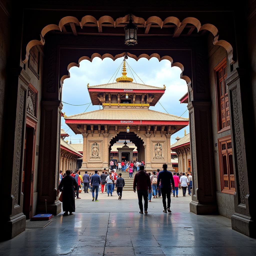 Pashupatinath Temple Entrance