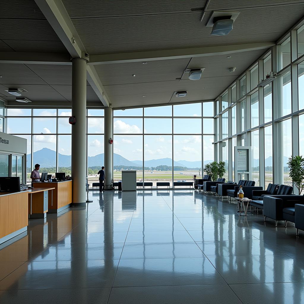 Pasighat Airport Terminal Interior