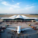 Patna Airport Terminal View