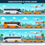 Pattaya Airport Transportation Options: Bus, Taxi, Minivan