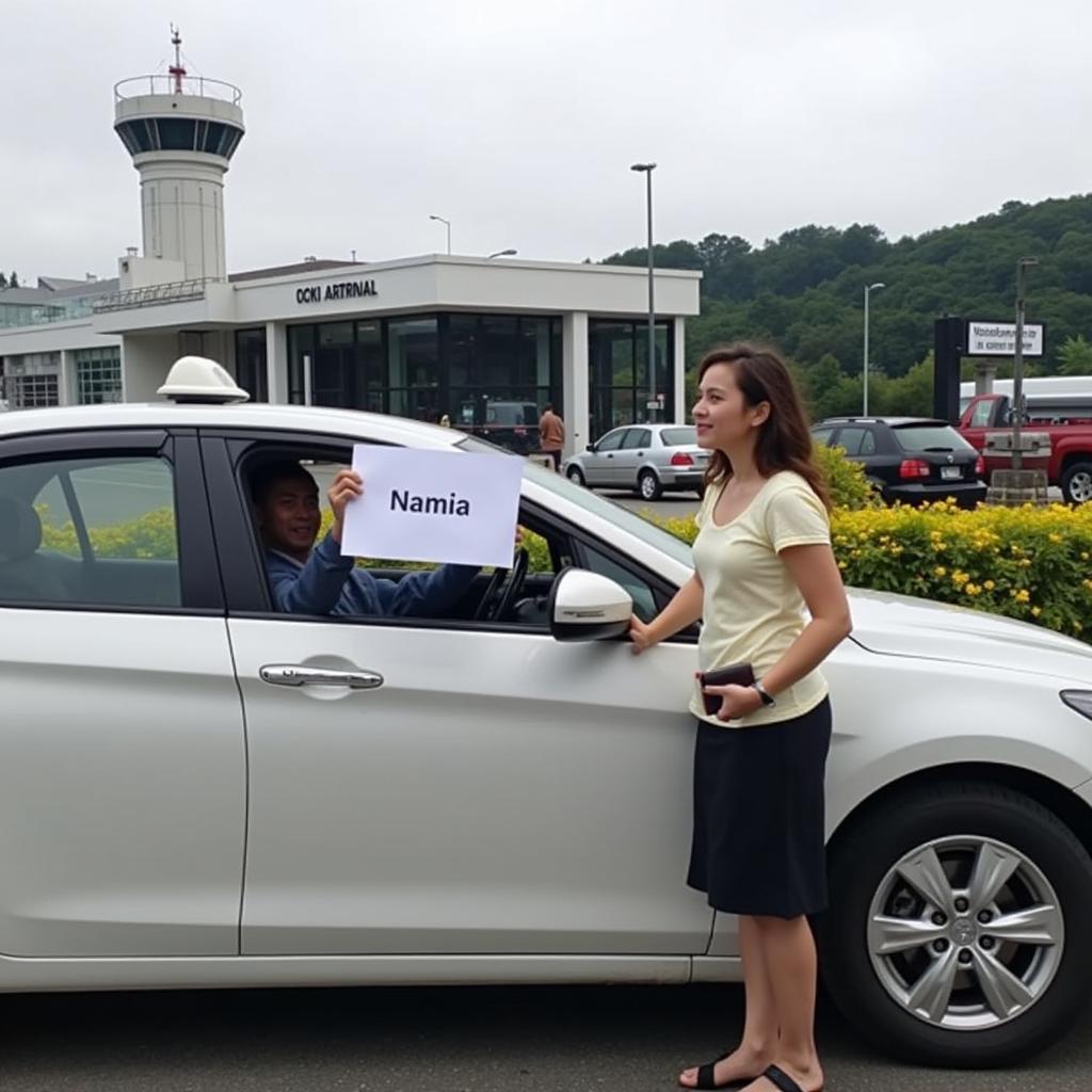 Pre-booked Kochi Airport Cab waiting for Passengers