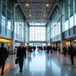 Prince George Airport Terminal Building - A modern and spacious terminal welcoming travelers.