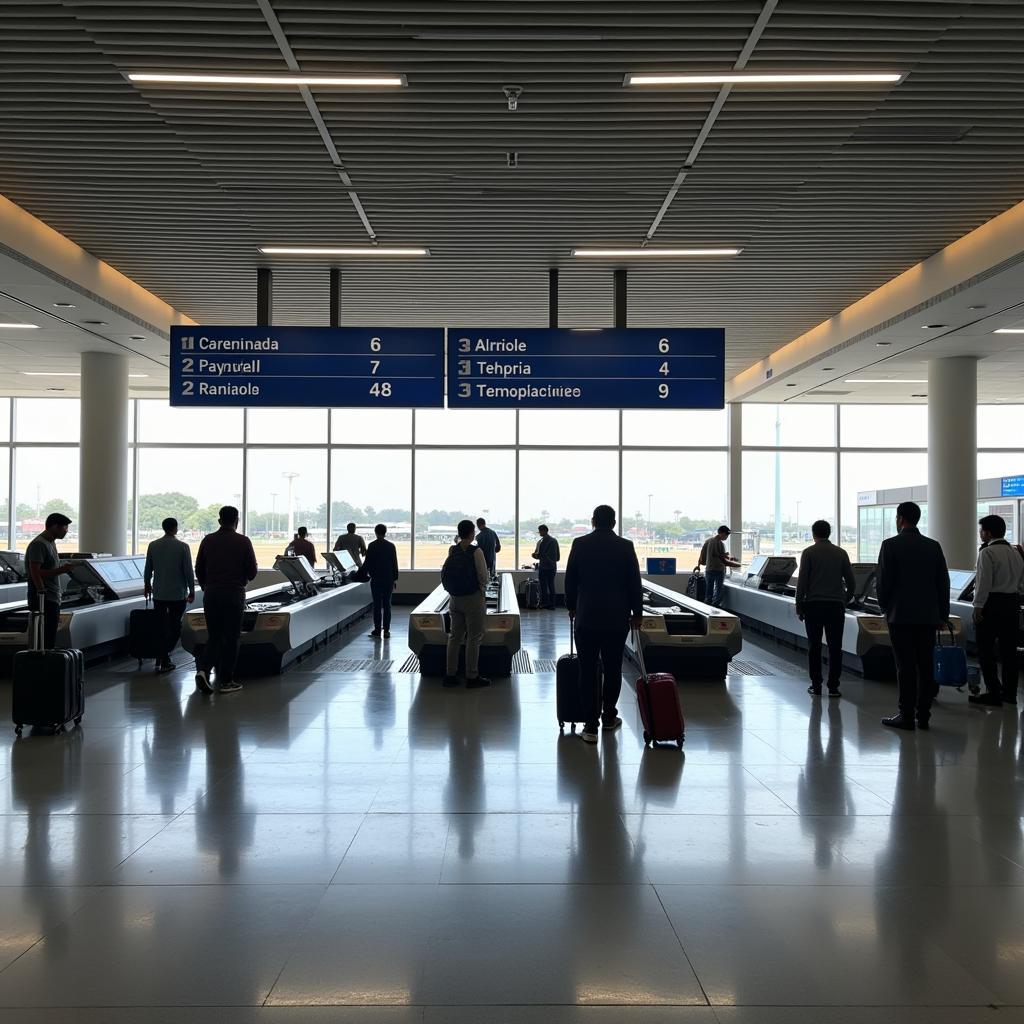 Pune Airport Baggage Claim Area