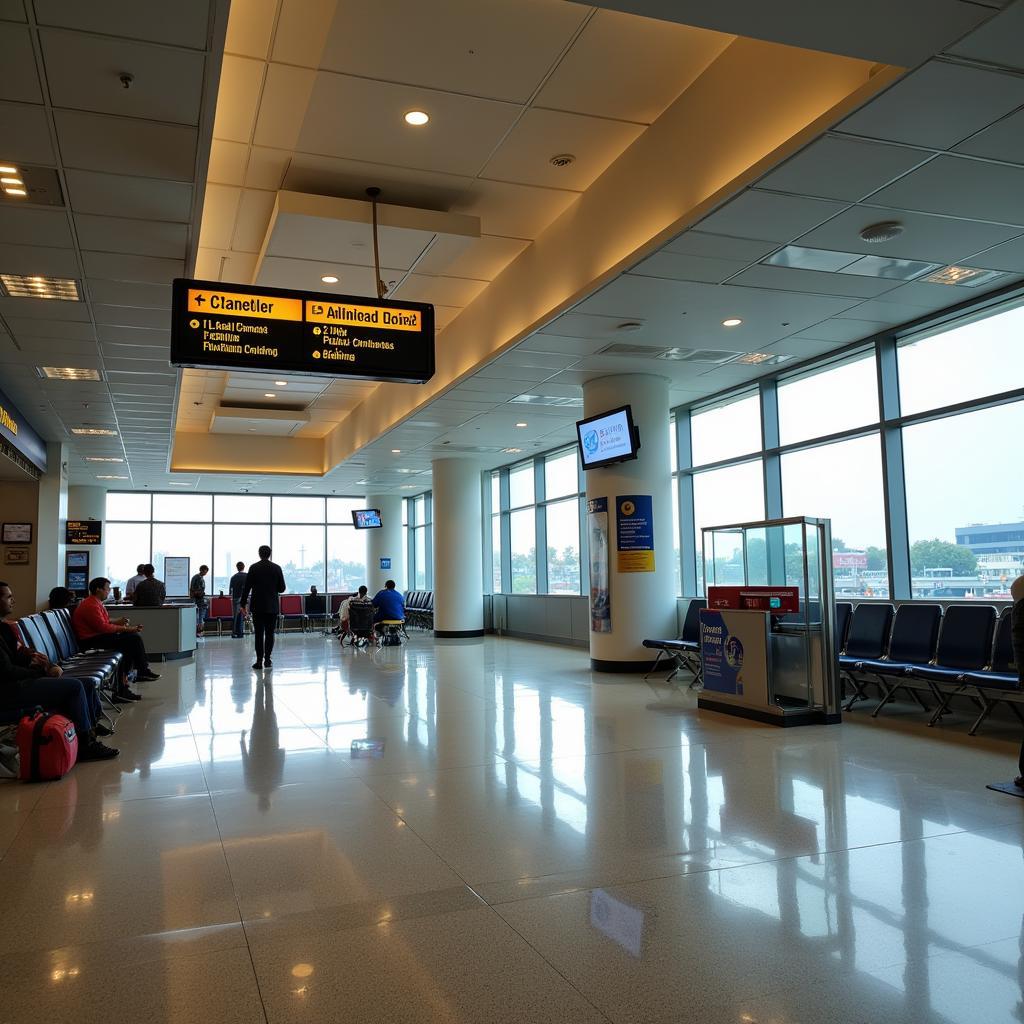 Pune Airport Departure Area