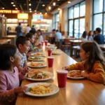 Dining at Pune Airport Food Court