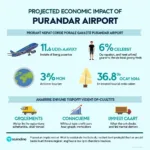 Visualization of Purandar Airport's Economic Impact on the Surrounding Region