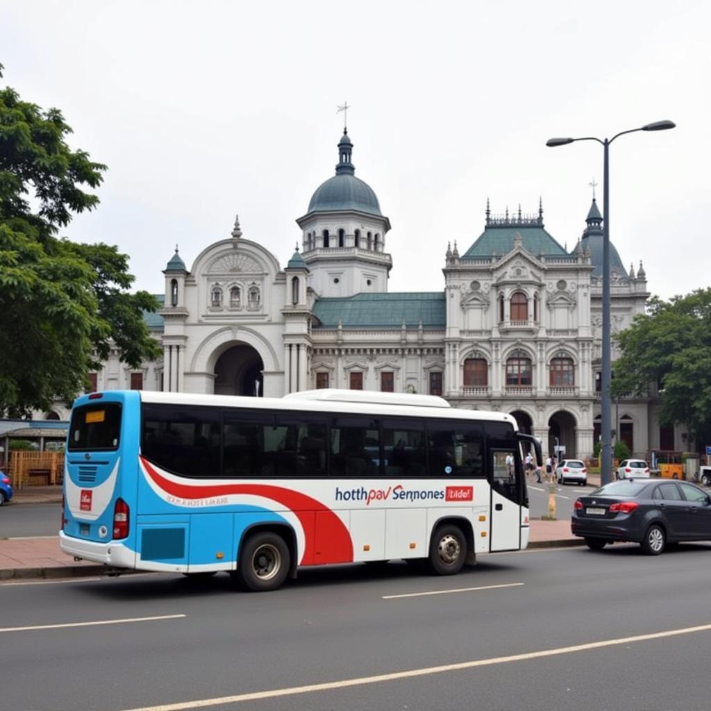 Pushpak Airport Liner Bus at Secunderabad