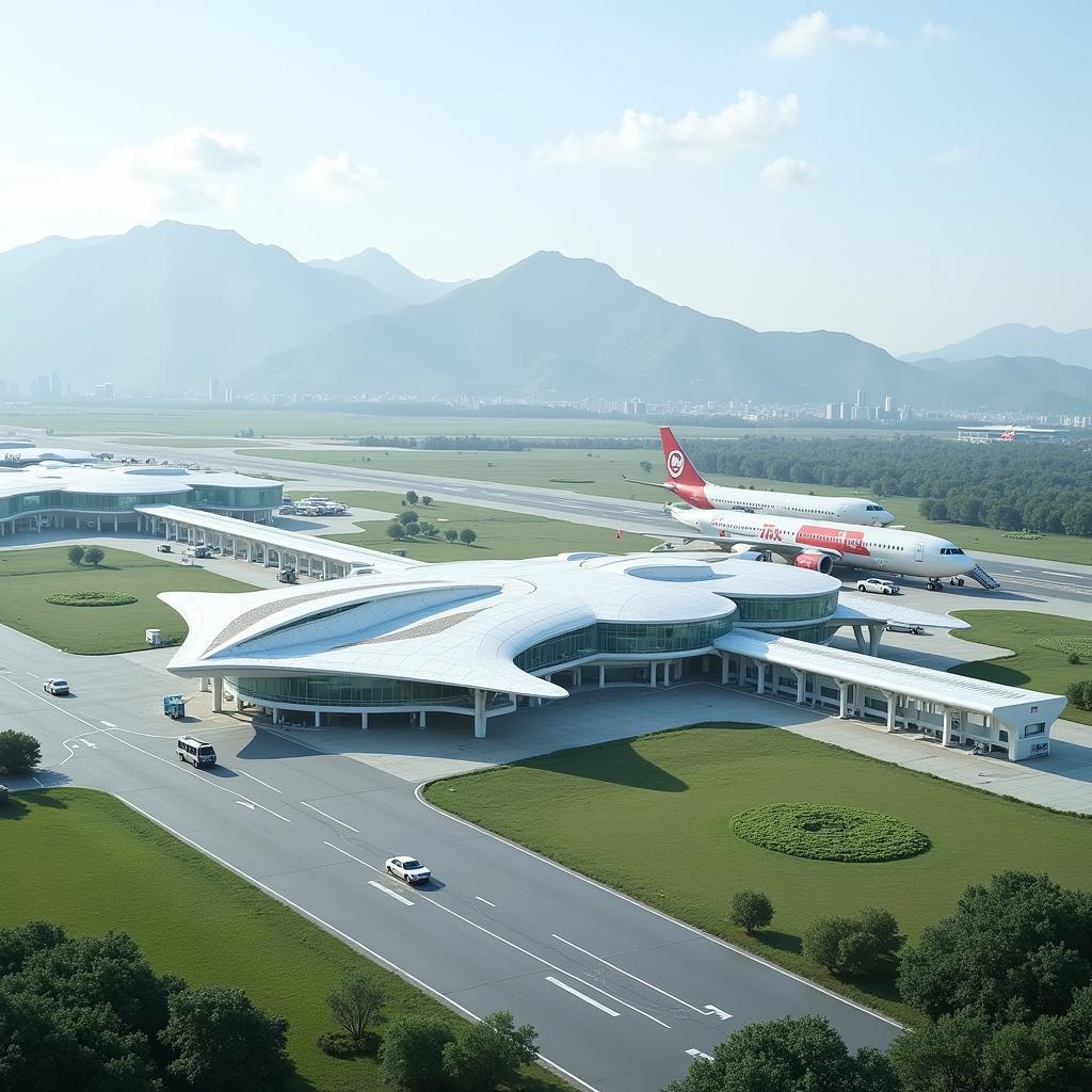 Future Concept of Pyongyang Airport