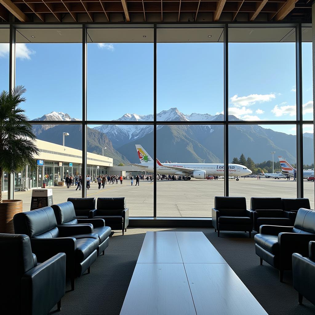 Queenstown Airport Departure Lounge