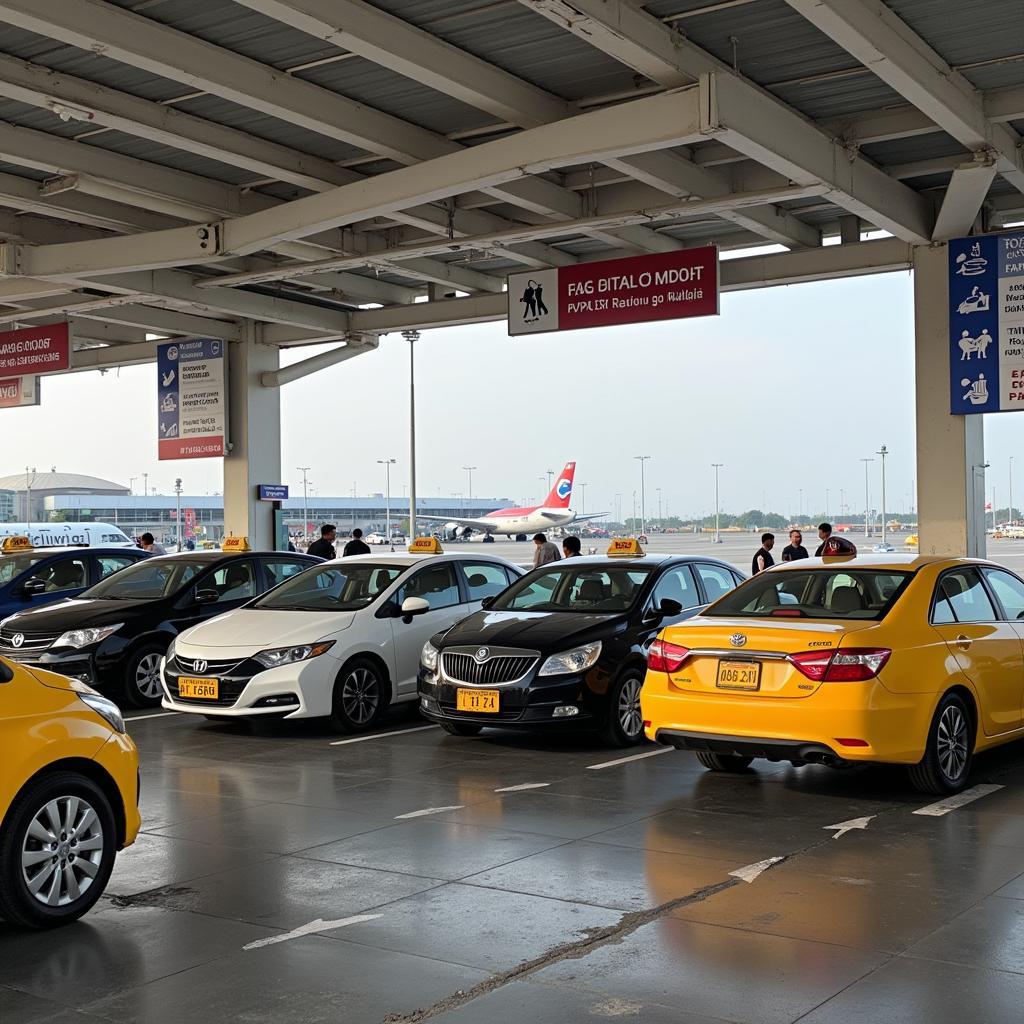 Raipur Airport Taxi Stand