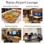 Amenities available in Rajkot Airport Lounge