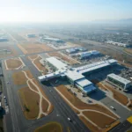 Rajkot International Airport Aerial View