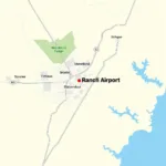 Ranchi Airport Map and Location