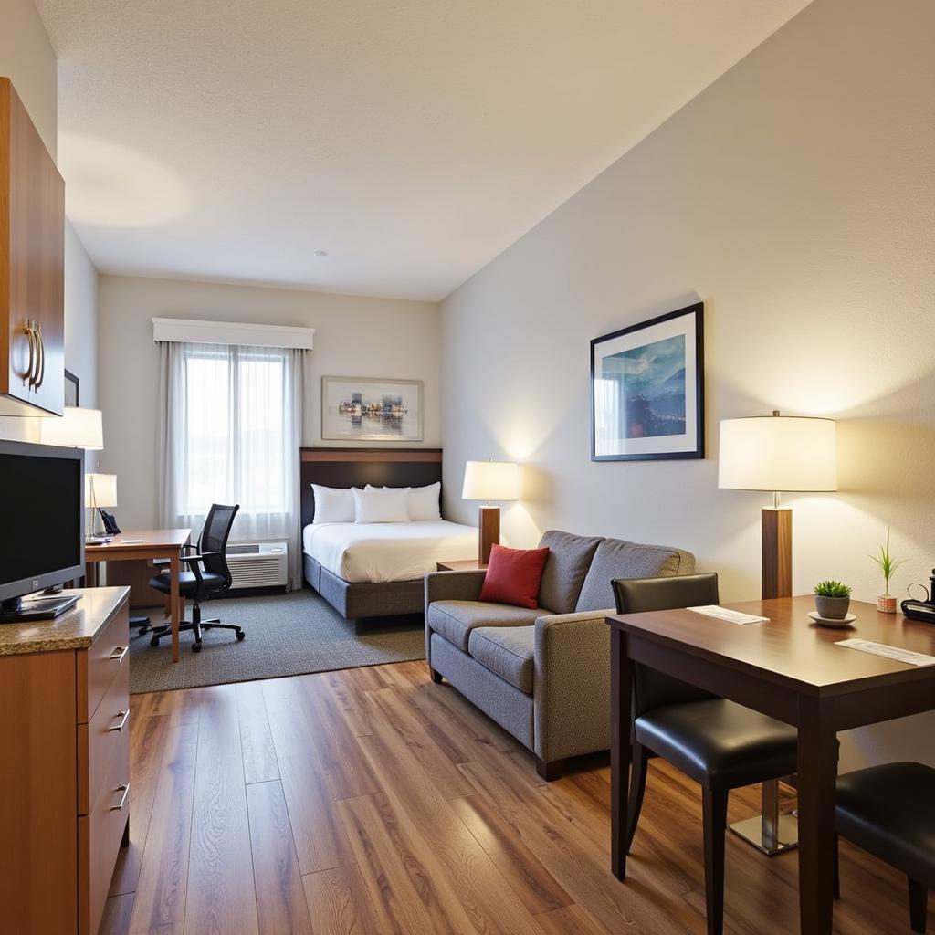 Residence Inn Albany Airport Suite Interior