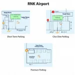 Various Parking Options at RNK Airport