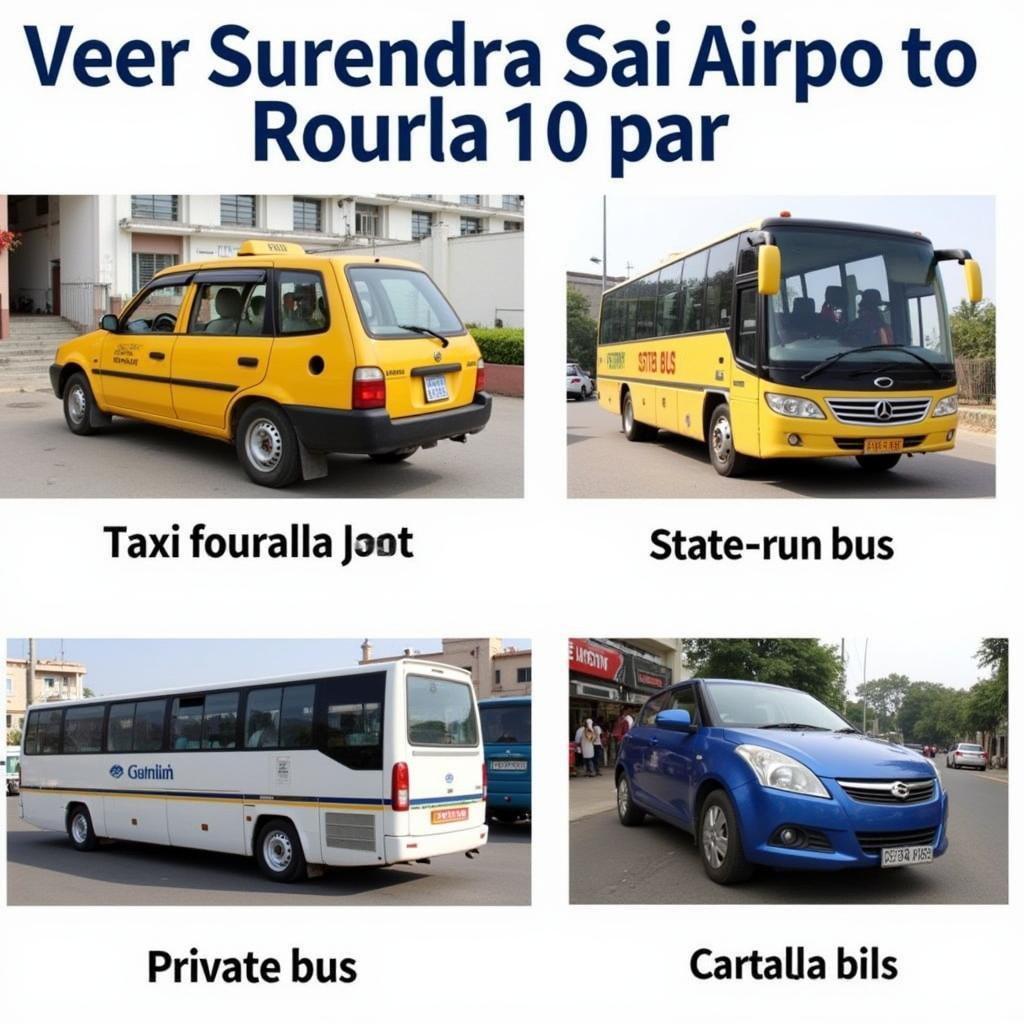 Transportation from Veer Surendra Sai Airport to Rourkela