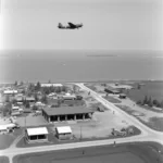 Salonibari Airport historical view during World War II