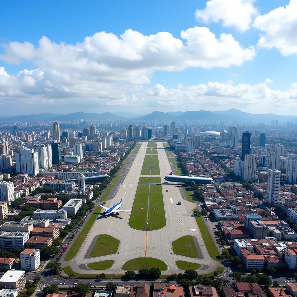 Santo Domingo Cityscape from SDQ