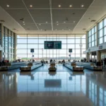 Baggage Claim Area at SDQ Airport