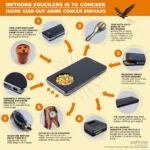 Shamshabad Airport Gold Smuggling Methods: Visual representation of common concealment techniques like hiding gold in electronics, body cavities, or disguised as other items.