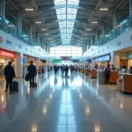 Shenzhen Airport Terminal Interior