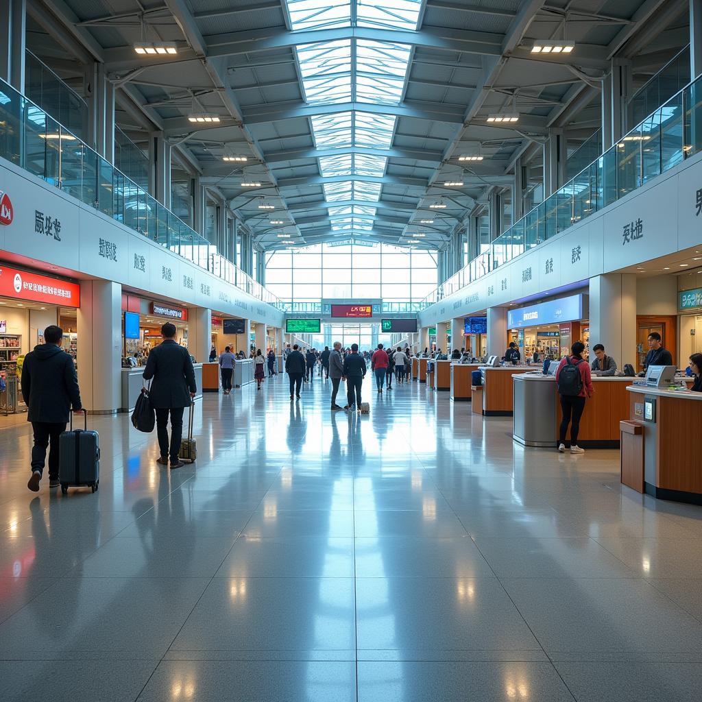 Shenzhen Airport Terminal Interior