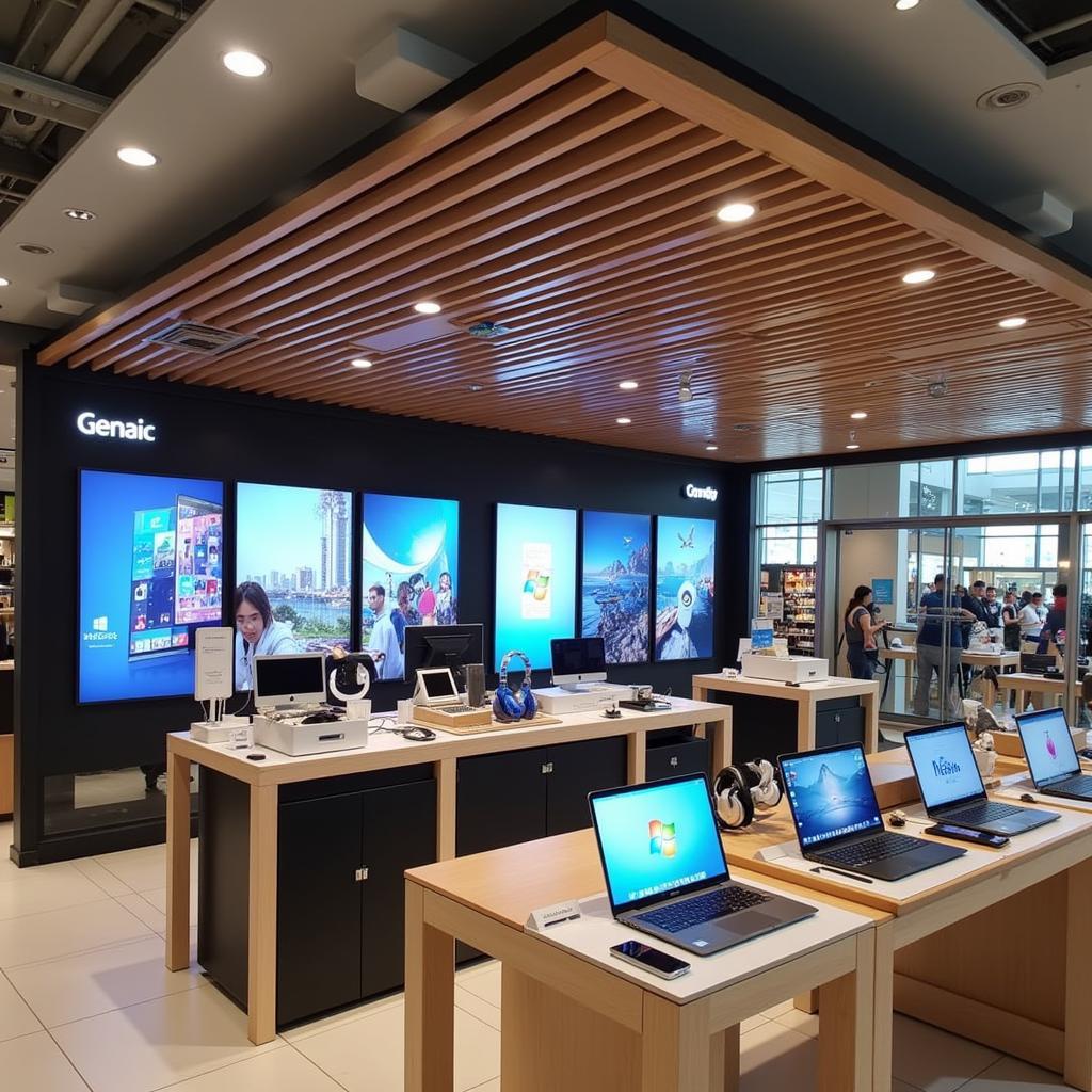 Latest electronics at Singapore Airport duty-free