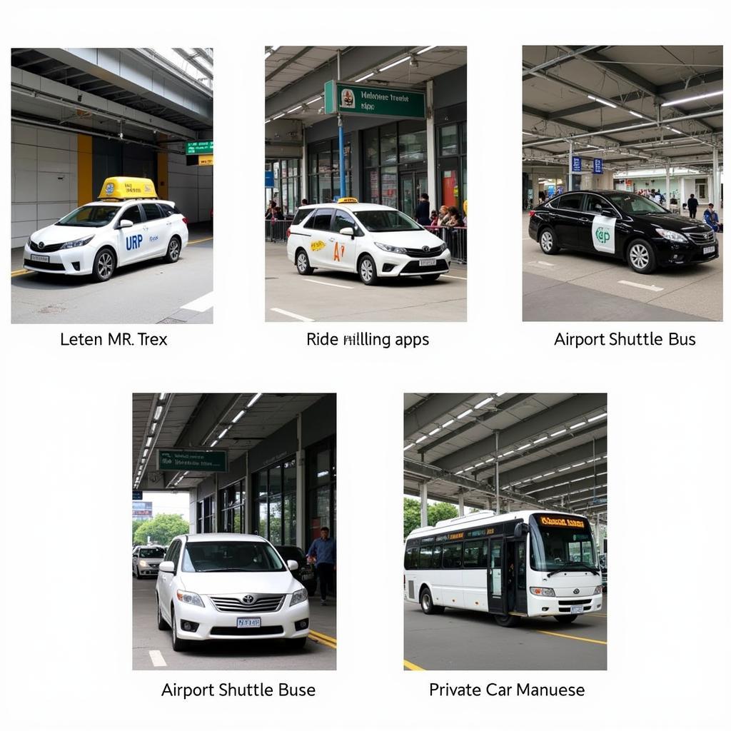 Various Ground Transportation Options Available at Singapore Changi Airport