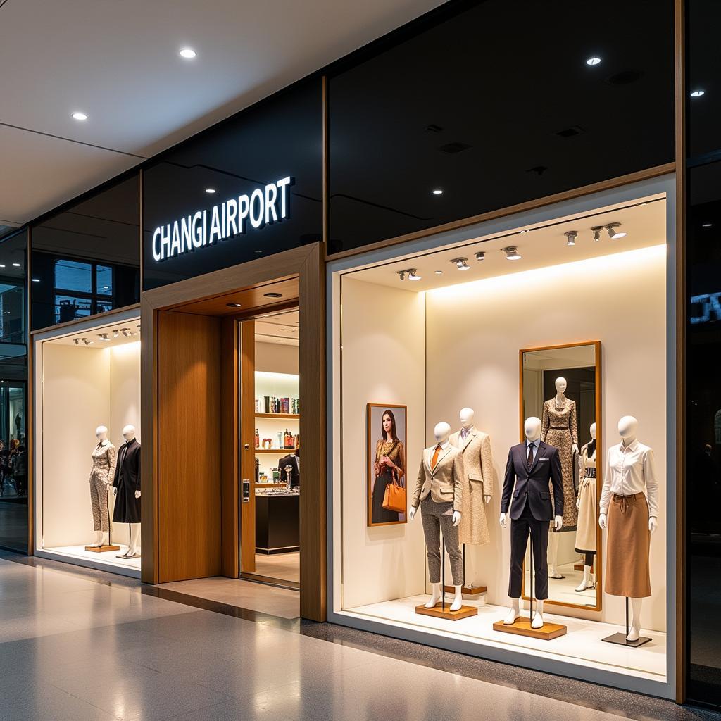 Luxury Boutiques at Singapore Changi Airport