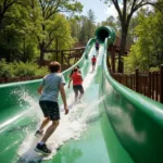 Changi Airport Canopy Park Discovery Slides - Fun for All Ages