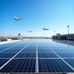 Solar Panels on Airport Rooftop: Powering a Sustainable Future