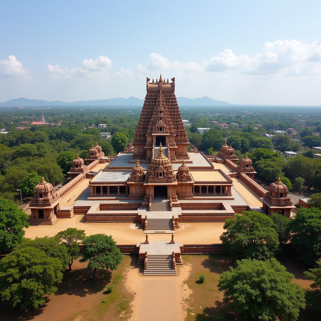 Srirangam Temple View