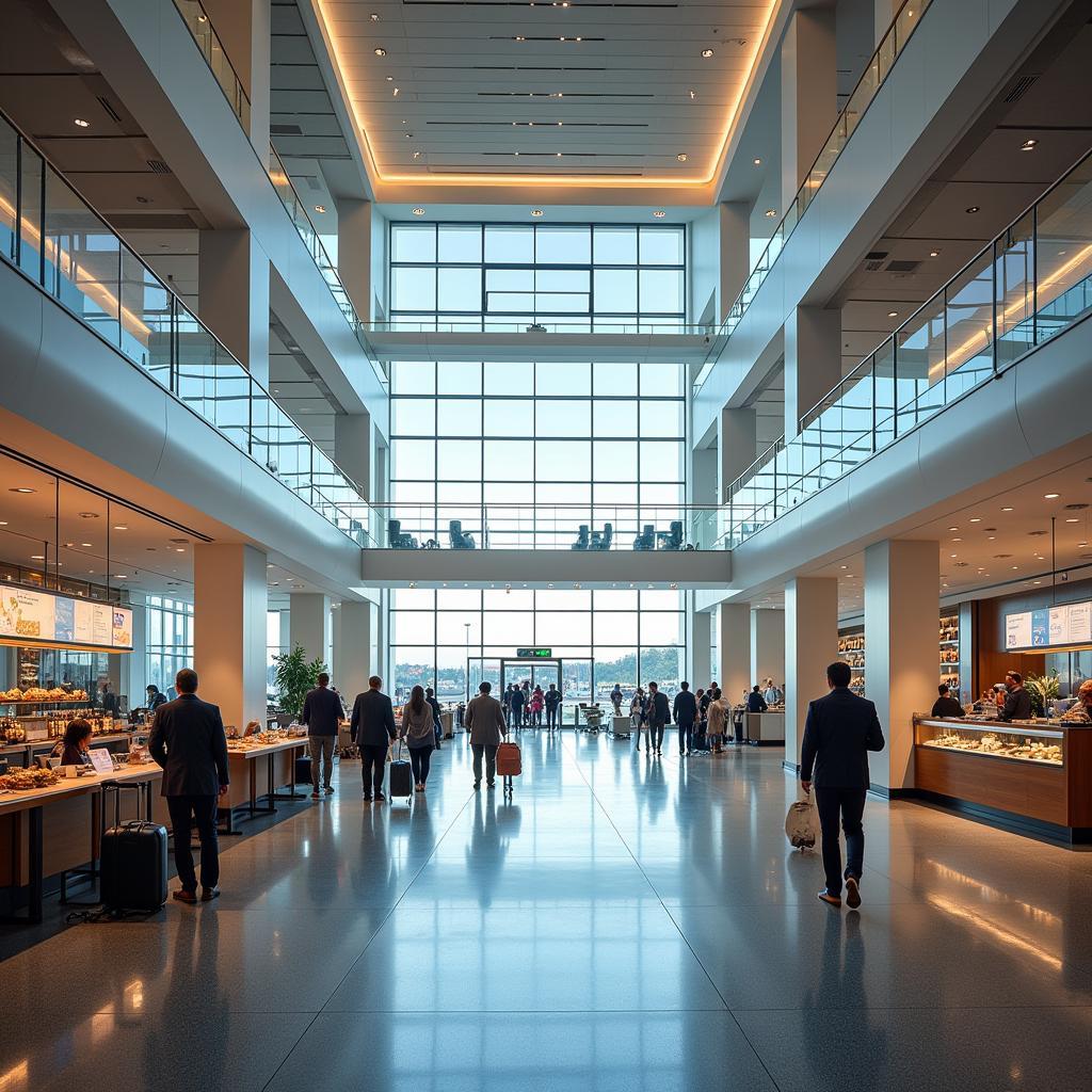 Modern Terminal at Sir Seewoosagur Ramgoolam International Airport