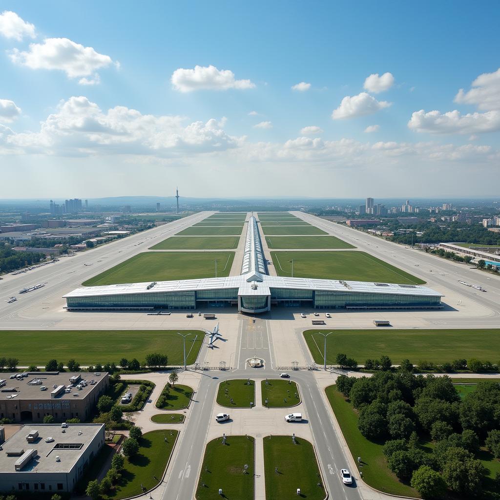 Tashkent Airport Exterior