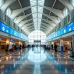 Tashkent Airport Terminal Interior