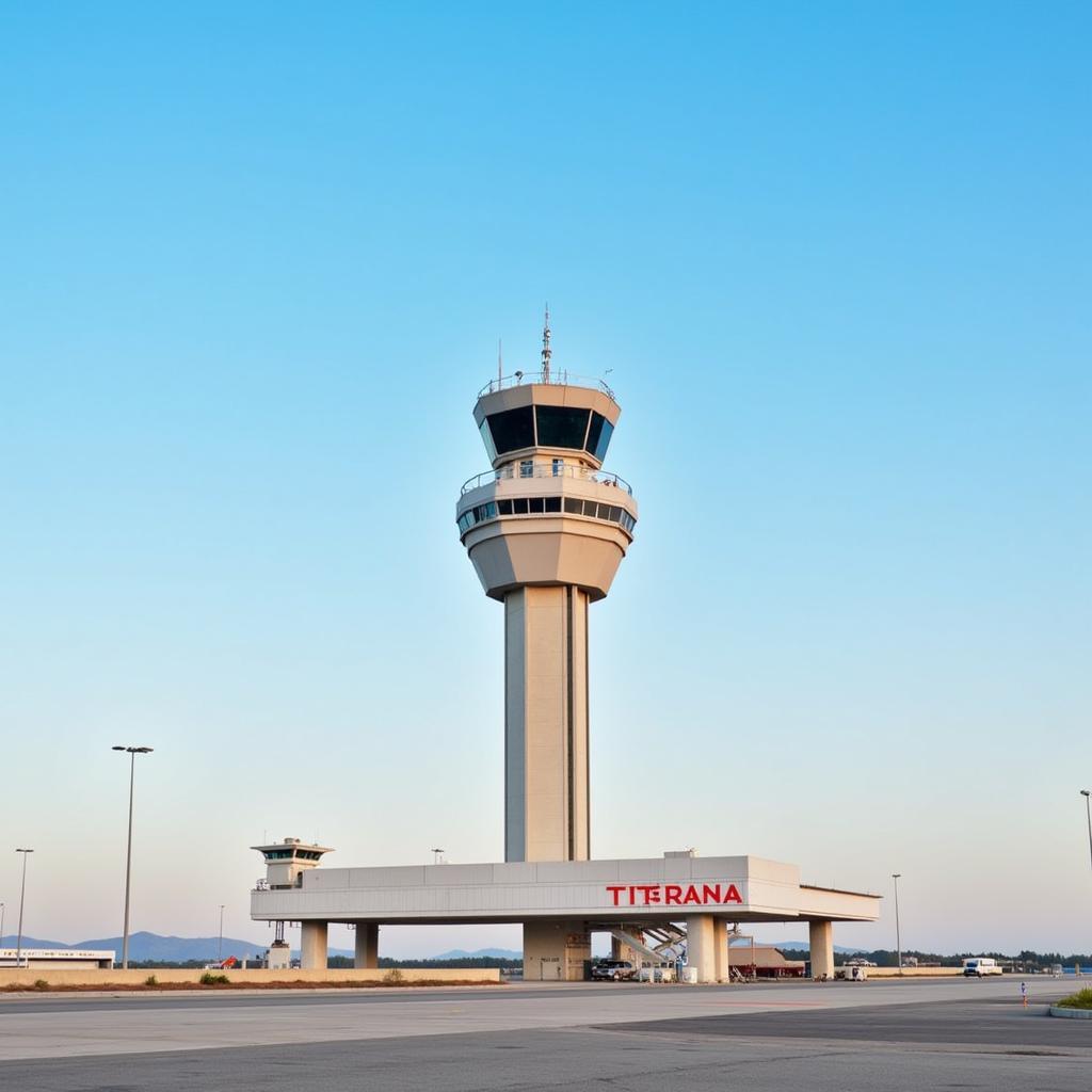 Tirana Airport Control Tower