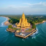 Tiruchendur Temple Aerial View