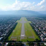 Tiruchirappalli Cityscape from Air