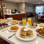 Complimentary Refreshments at the Tirupati Airport Lounge