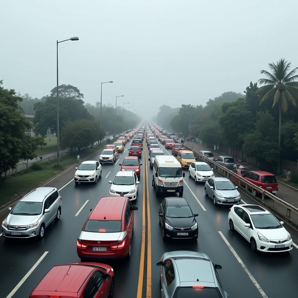 Traffic Conditions on Bellandur Airport Road