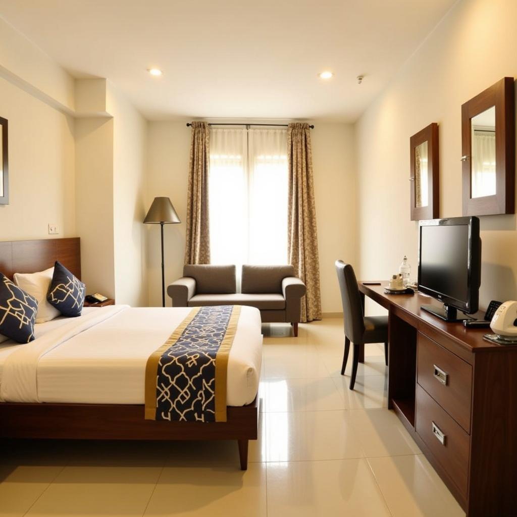 Comfortable Trichy Airport Hotel Room