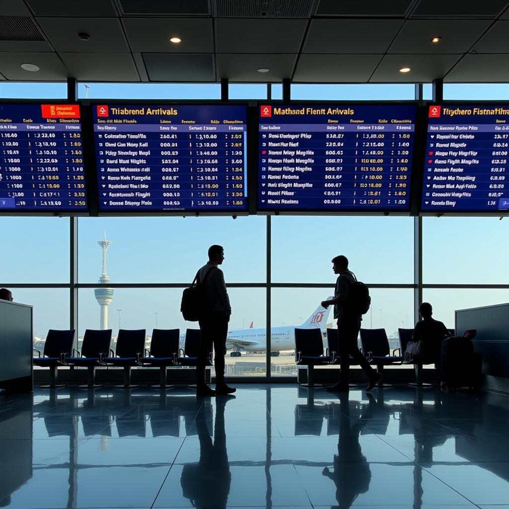 Flight Arrivals and Departures at Tripura Airport