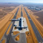 Modern Two Runway Greenfield Airport Design and Layout