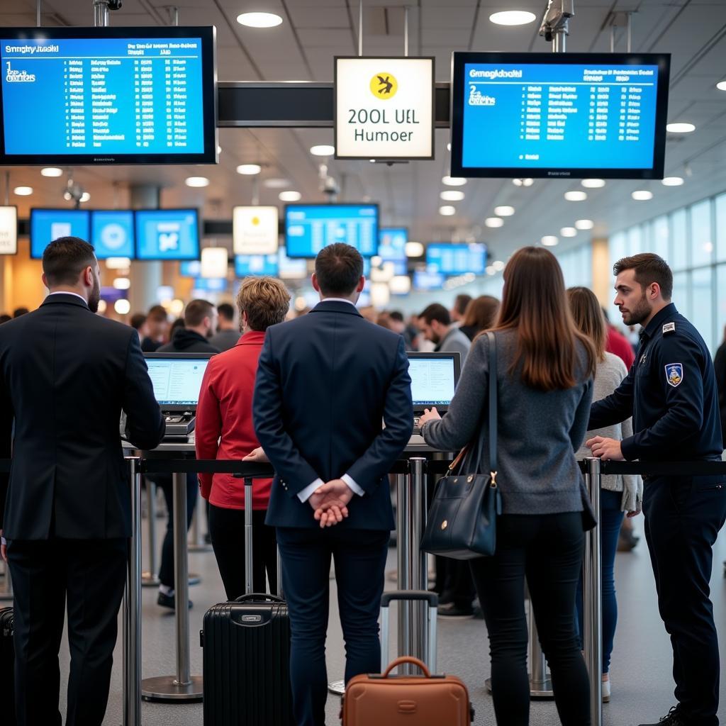 UK Airport Immigration Process