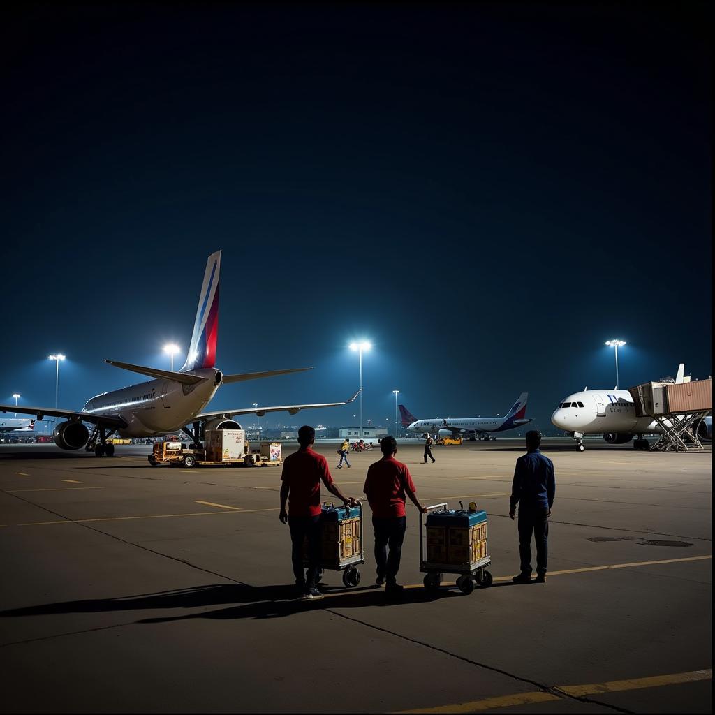 Vadodara Airport Night Shift Ground Handling