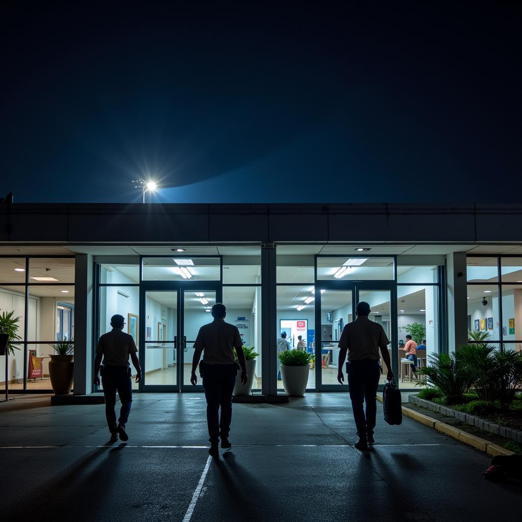 Vadodara Airport Night Shift Security Personnel