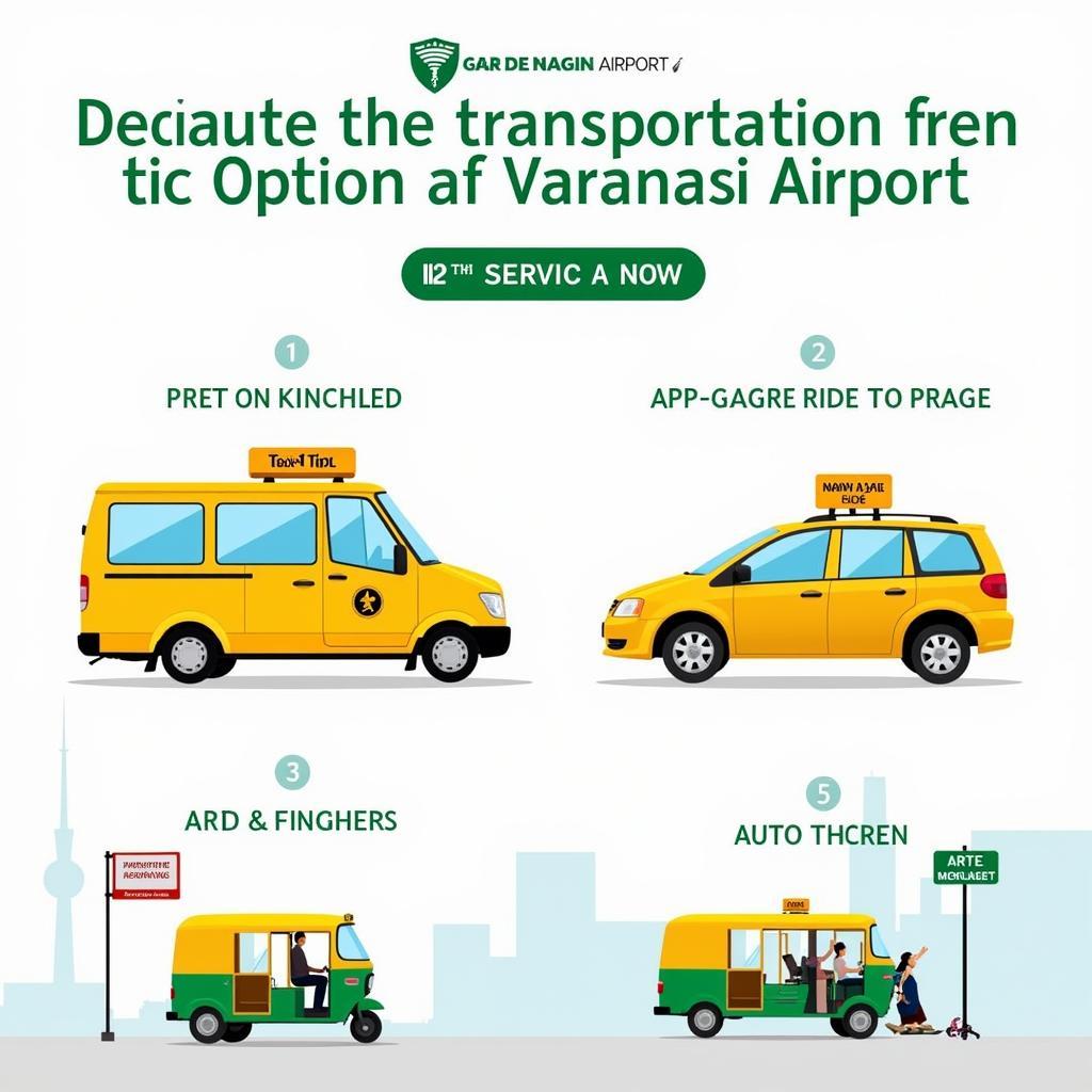 Varanasi Airport Transportation Options